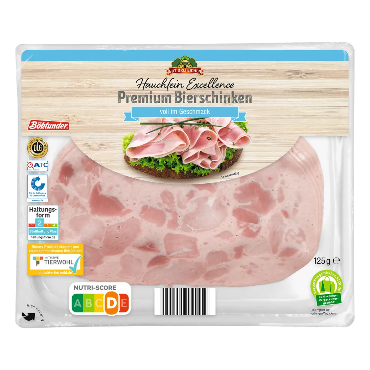 GUT DREI EICHEN Hauchfein Excellence- Wurstaufschnitt & Streichwurst Bei Aldi Nord.