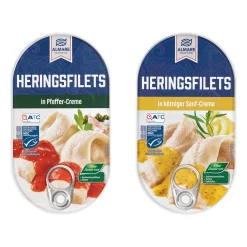 ALMARE Heringsfilets- Dosenfisch & Tiefkühlfisch Bei Aldi Nord