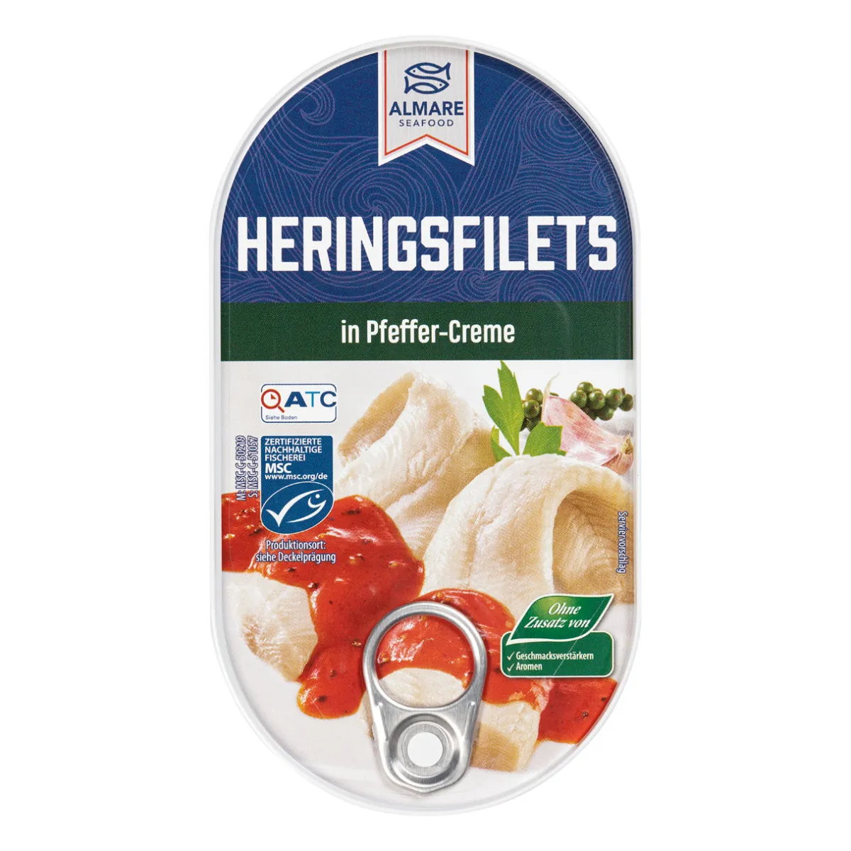 ALMARE Heringsfilets- Dosenfisch & Tiefkühlfisch Bei Aldi Nord