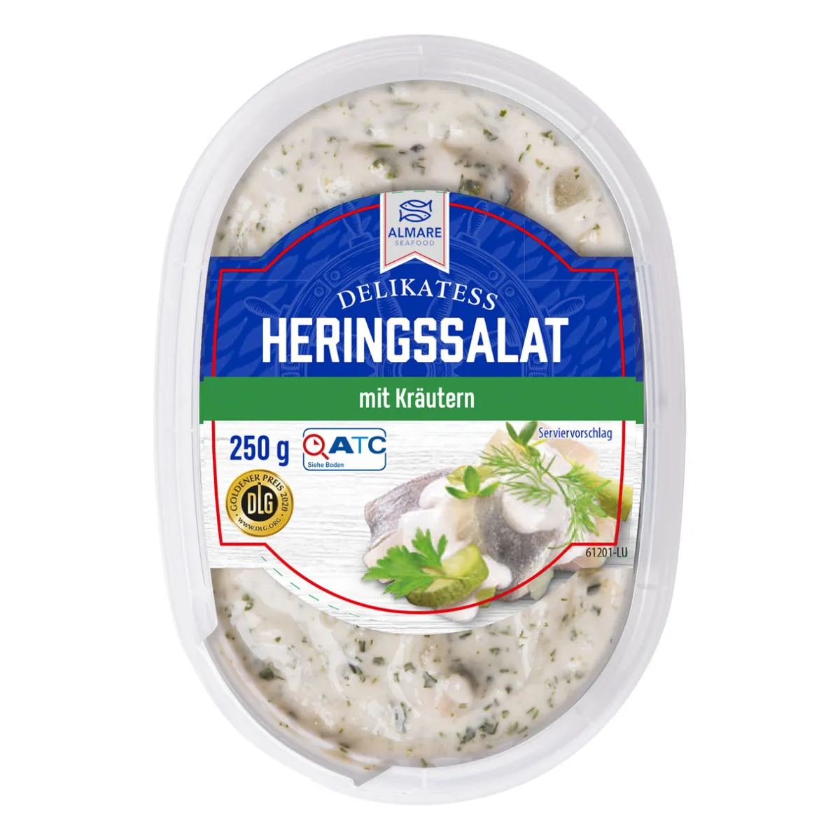 ALMARE Heringssalat- Dosenfisch & Tiefkühlfisch Bei Aldi Nord