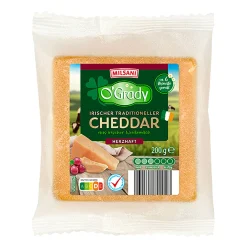 MILSANI Irischer Cheddar- Hartkäse & Käse Am Stück Bei Aldi Nord.