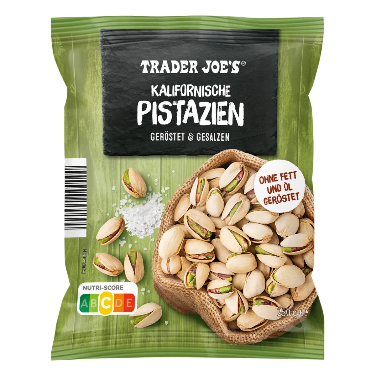 TRADER JOE'S Kalifornische Pistazien- Nüsse, Trockenfrüchte, Kerne & Samen Bei Aldi Nord.