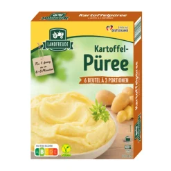 LANDFREUDE Kartoffel Püree- Kartoffelprodukte – Pommes & Mehr Bei Aldi Nord.|Vegane Fertigprodukte & Vorräte Bei Aldi Nord.