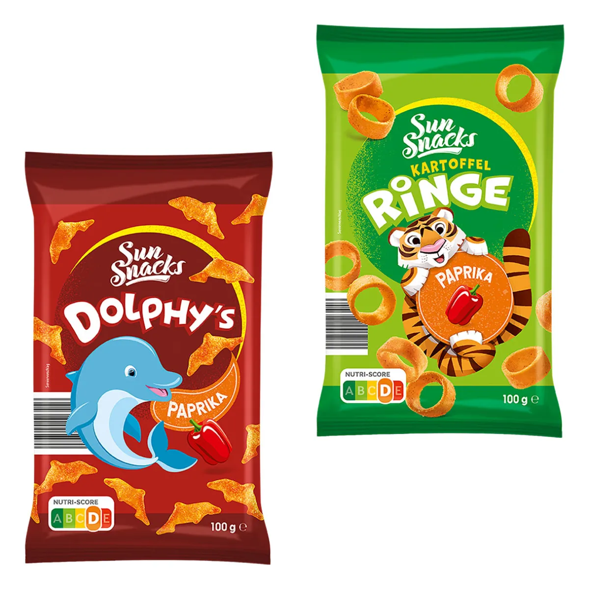 SUN SNACKS Kartoffel-Ringe / Dolphy's- Chips & Salzgebäck Bei Aldi Nord.