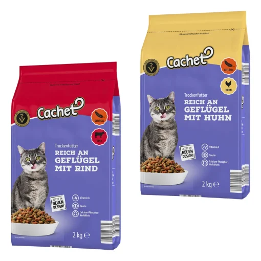 CACHET Katzentrockennahrung- Katzenfutter & Katzenstreu Bei Aldi Nord.