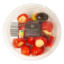 WONNEMEYER Kirschpaprika-Variation- Salat-Menüs Und Sandwiches Bei Aldi Nord.