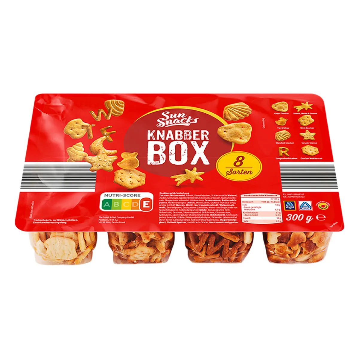 SUN SNACKS Knabberbox- Chips & Salzgebäck Bei Aldi Nord.