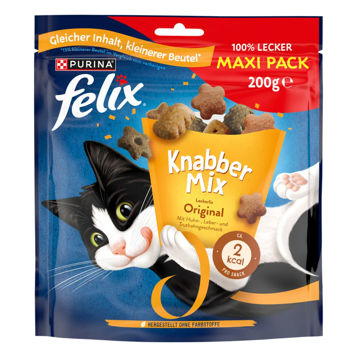 FELIX Knabbermix- Katzenfutter & Katzenstreu Bei Aldi Nord.