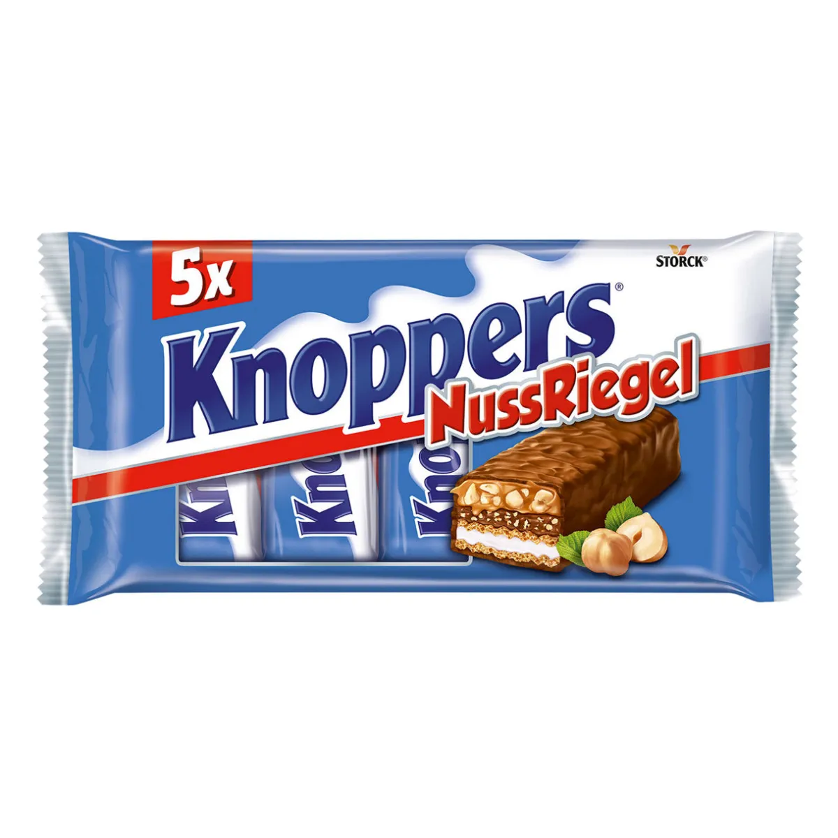 STORCK Knoppers Riegel- Schokoriegel Bei Aldi Nord.