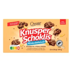 CHOCEUR Knusper Schoklis- Pralinen & Schoko-Snacks Bei Aldi Nord.
