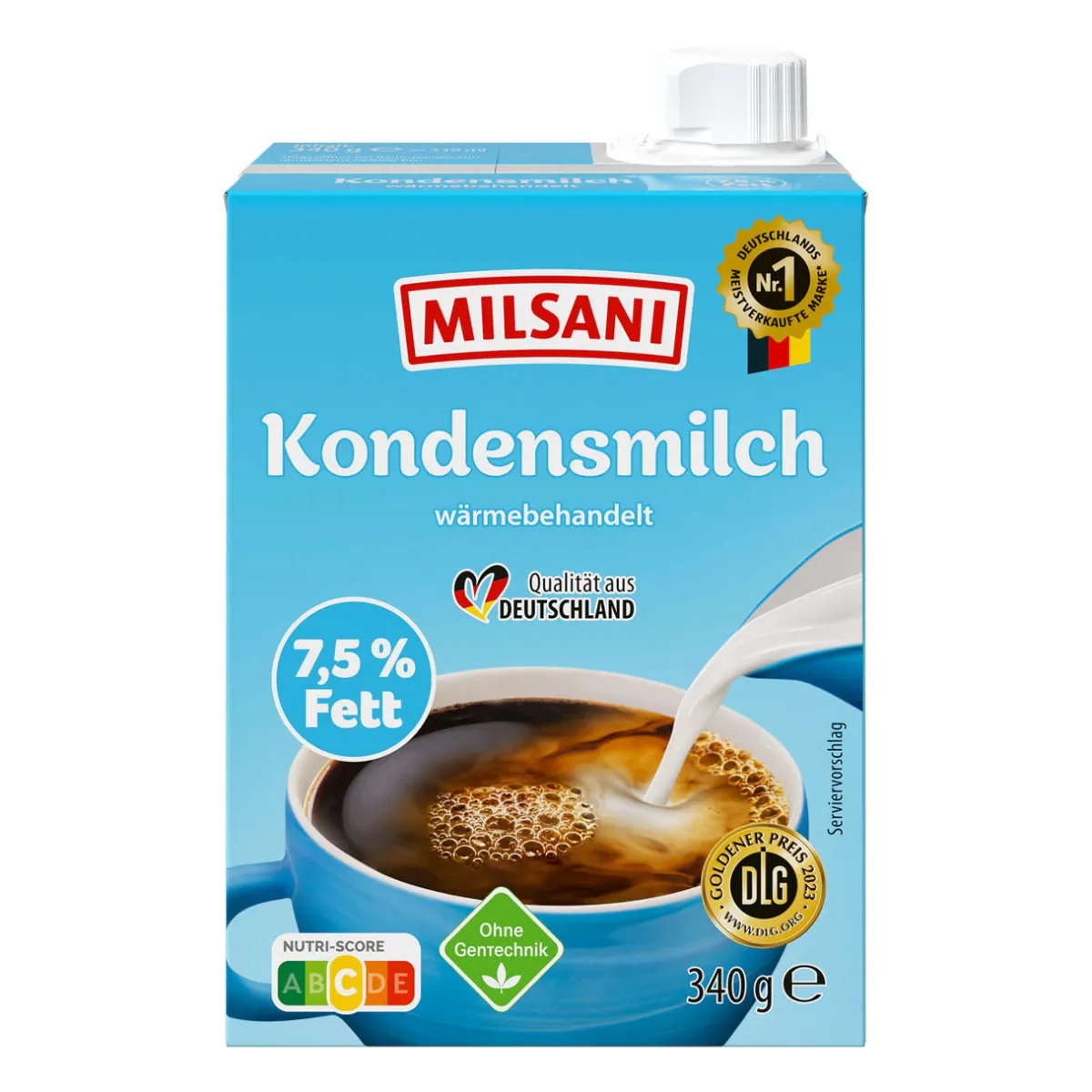 MILSANI Kondensmilch- Butter, Sahne & Sauerrahm Bei Aldi Nord|Milch & Milchgetränke Bei Aldi Nord.