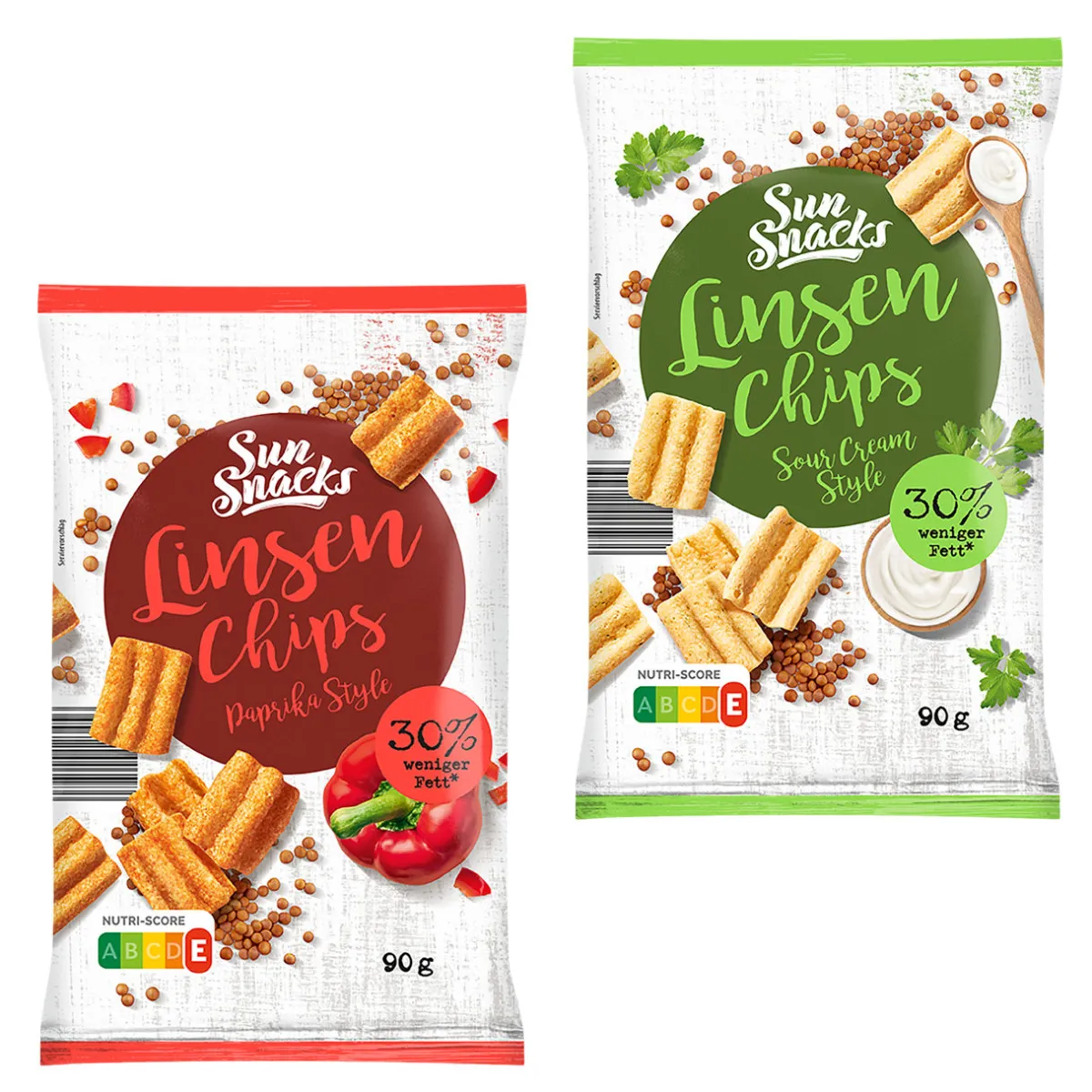 SUN SNACKS Linsenchips- Chips & Salzgebäck Bei Aldi Nord.