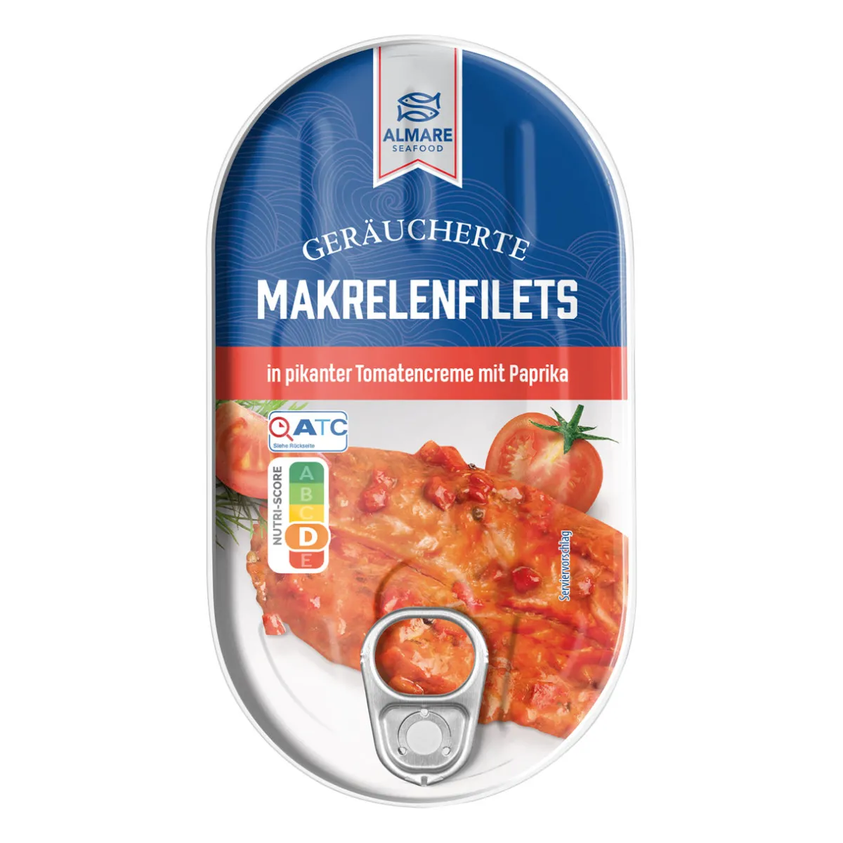 ALMARE Makrelenfilets- Dosenfisch & Tiefkühlfisch Bei Aldi Nord