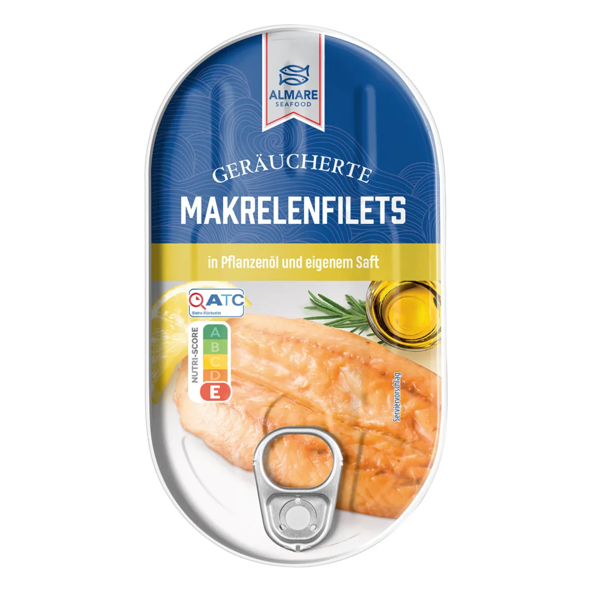 ALMARE Makrelenfilets- Dosenfisch & Tiefkühlfisch Bei Aldi Nord