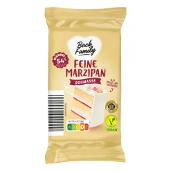 BACK FAMILY Marzipan-Rohmasse- Backzutaten, Backmischungen & Dekor Bei Aldi Nord.|Vegane Fertigprodukte & Vorräte Bei Aldi Nord.