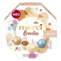 STORCK merci lovelies- Pralinen & Schoko-Snacks Bei Aldi Nord.