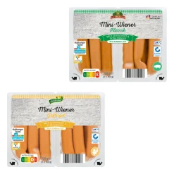 GUT DREI EICHEN / GÜLDENHOF Mini-Würstchen- Würstchen & Snackwurst Bei Aldi Nord.
