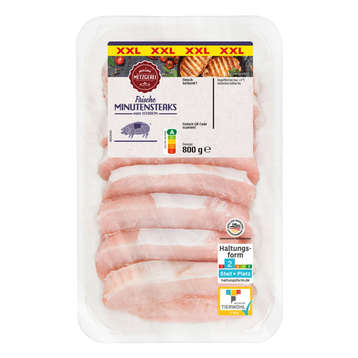 MEINE METZGEREI Minutensteaks XXL- Schweinefleisch Bei Aldi Nord.|Grillfleisch & Grillwurst Bei Aldi Nord.