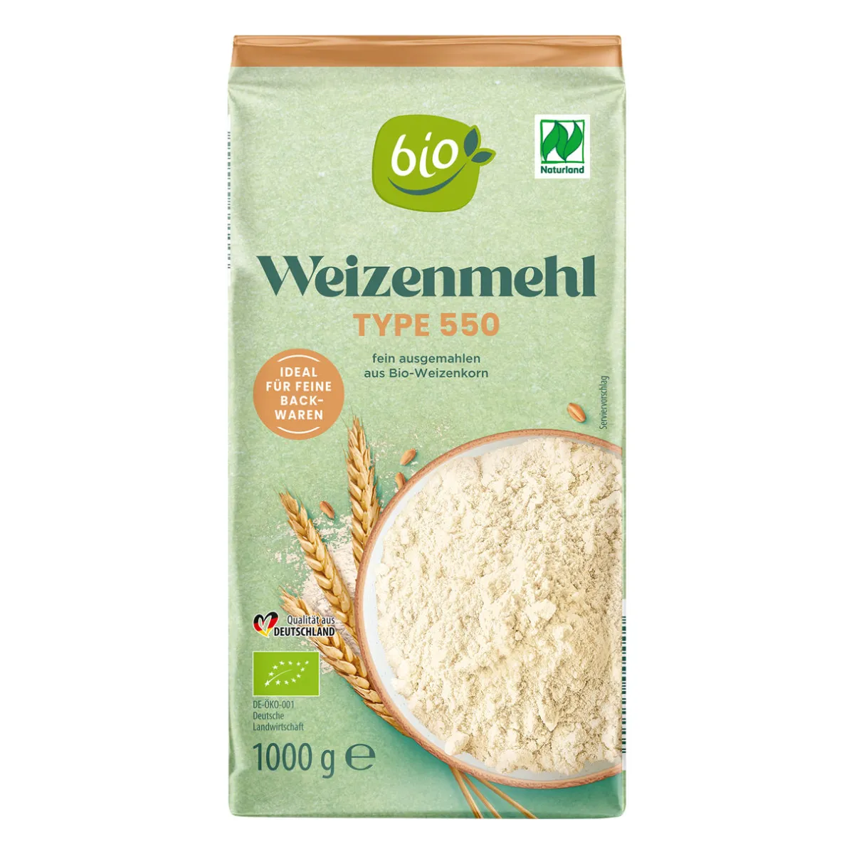 BIO Naturland -Weizenmehl- Mehl, Zucker & Süßungsmittel Bei Aldi Nord.
