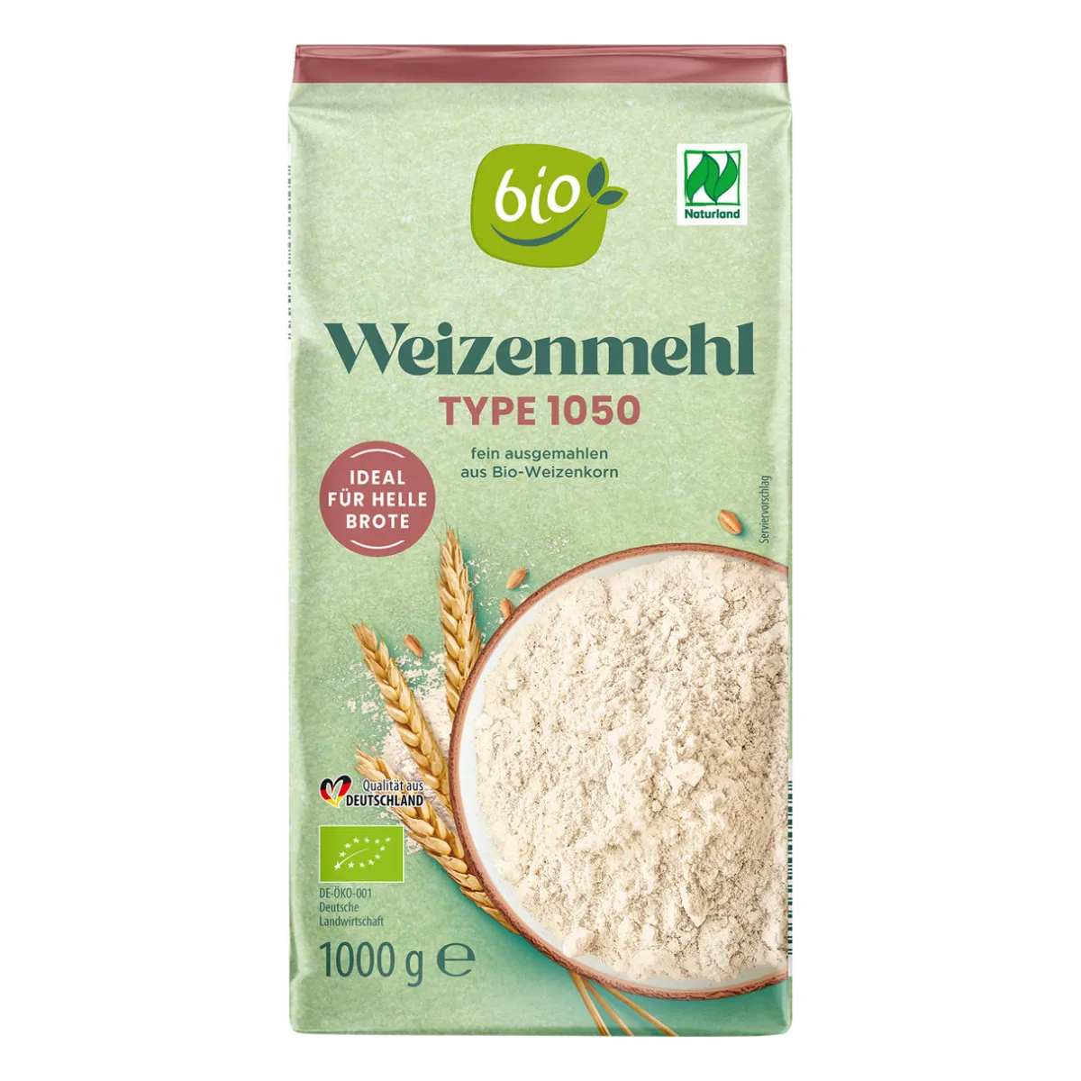 BIO Naturland -Weizenmehl- Mehl, Zucker & Süßungsmittel Bei Aldi Nord.