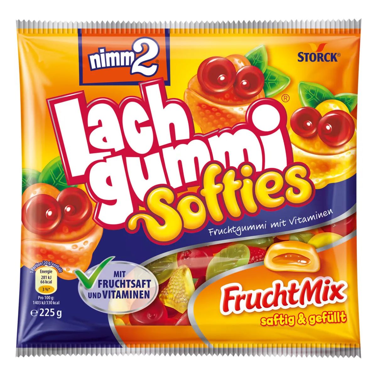 STORCK nimm2 Lachgummi- Fruchtgummi, Gummibärchen & Lakritz Bei Aldi Nord.