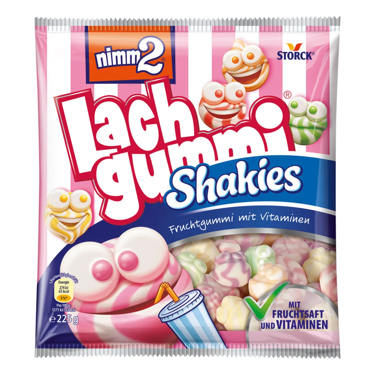 STORCK nimm2 Lachgummi- Fruchtgummi, Gummibärchen & Lakritz Bei Aldi Nord.