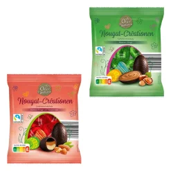 OSTERPHANTASIE Nougat-Eier- Osterschokolade & Süßigkeiten Bei Aldi Nord.