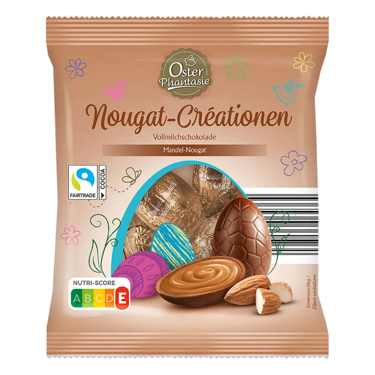 OSTERPHANTASIE Nougat-Eier- Osterschokolade & Süßigkeiten Bei Aldi Nord.