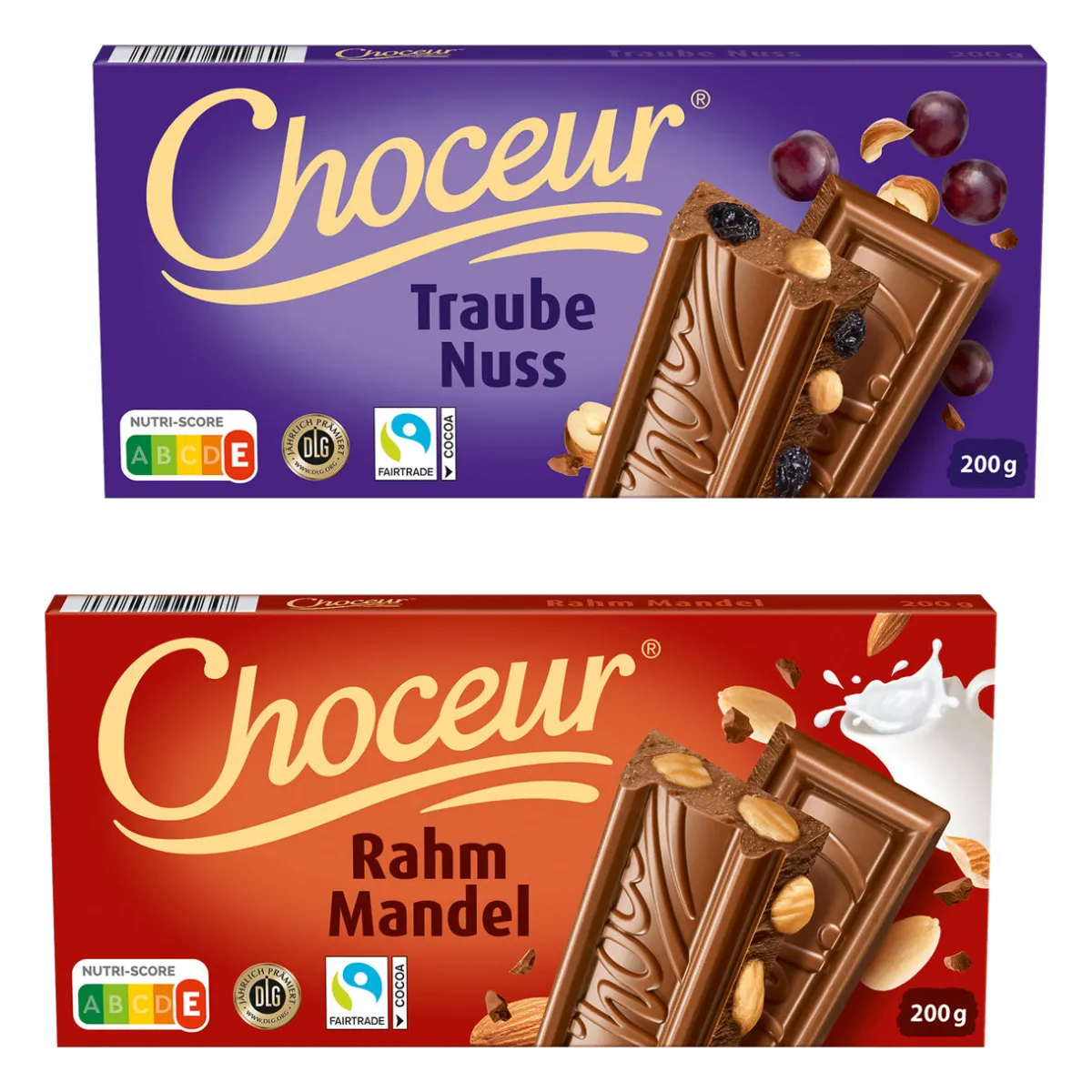 CHOCEUR Nuss-& Mandel-Genuss- Schokolade Bei Aldi Nord.