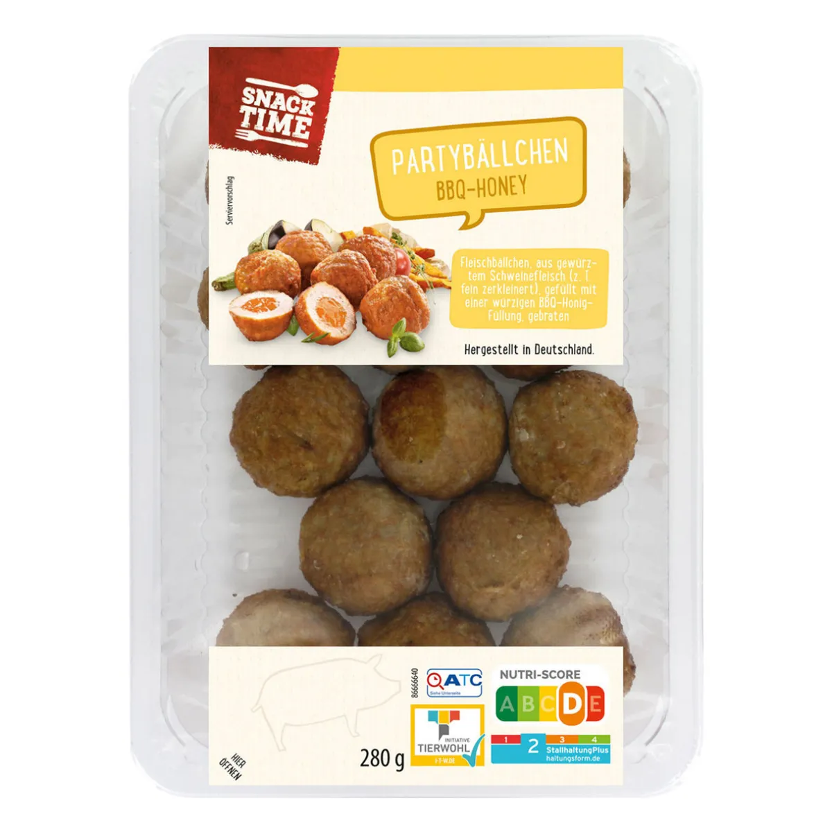 SNACK TIME Partybällchen- Würstchen & Snackwurst Bei Aldi Nord.