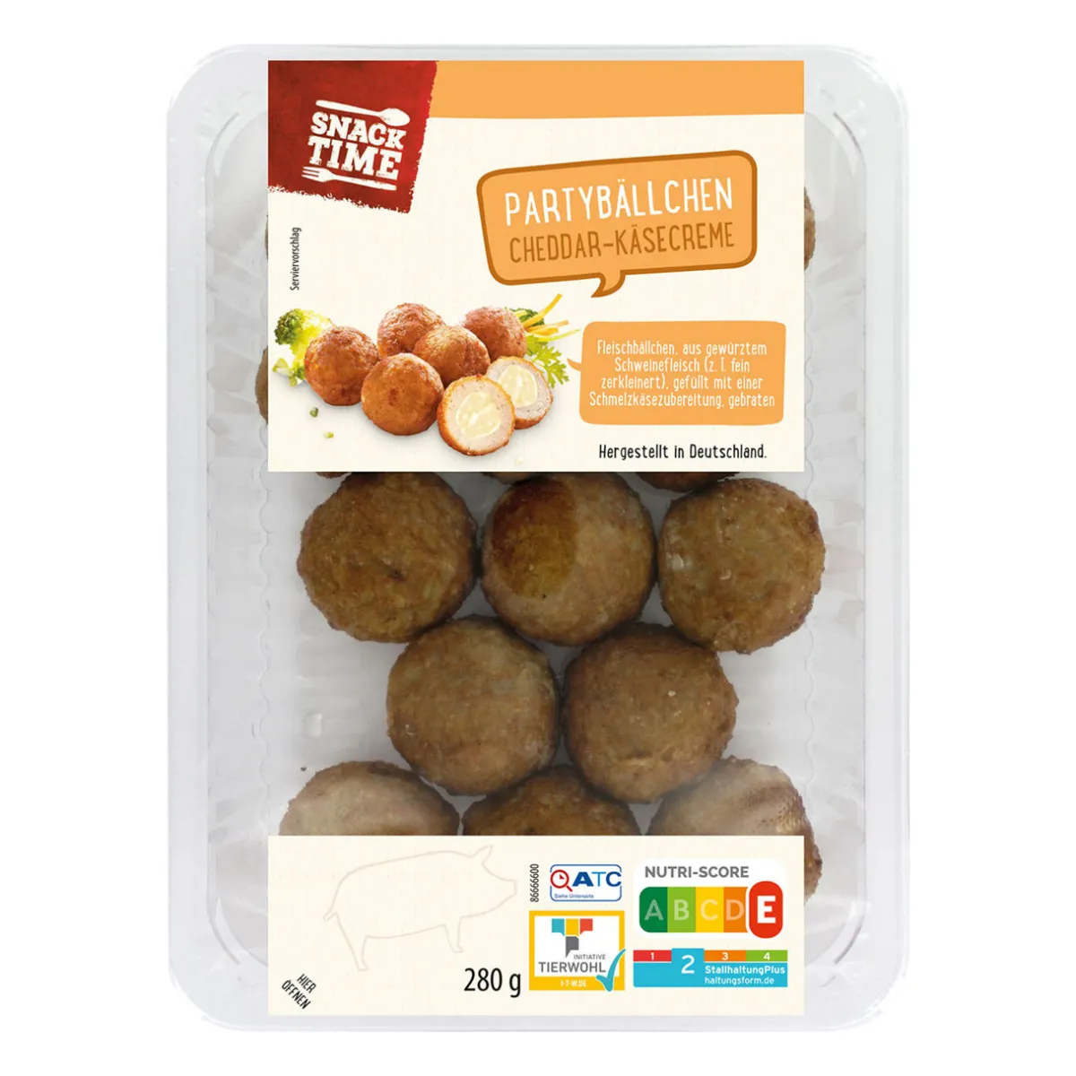 SNACK TIME Partybällchen- Würstchen & Snackwurst Bei Aldi Nord.