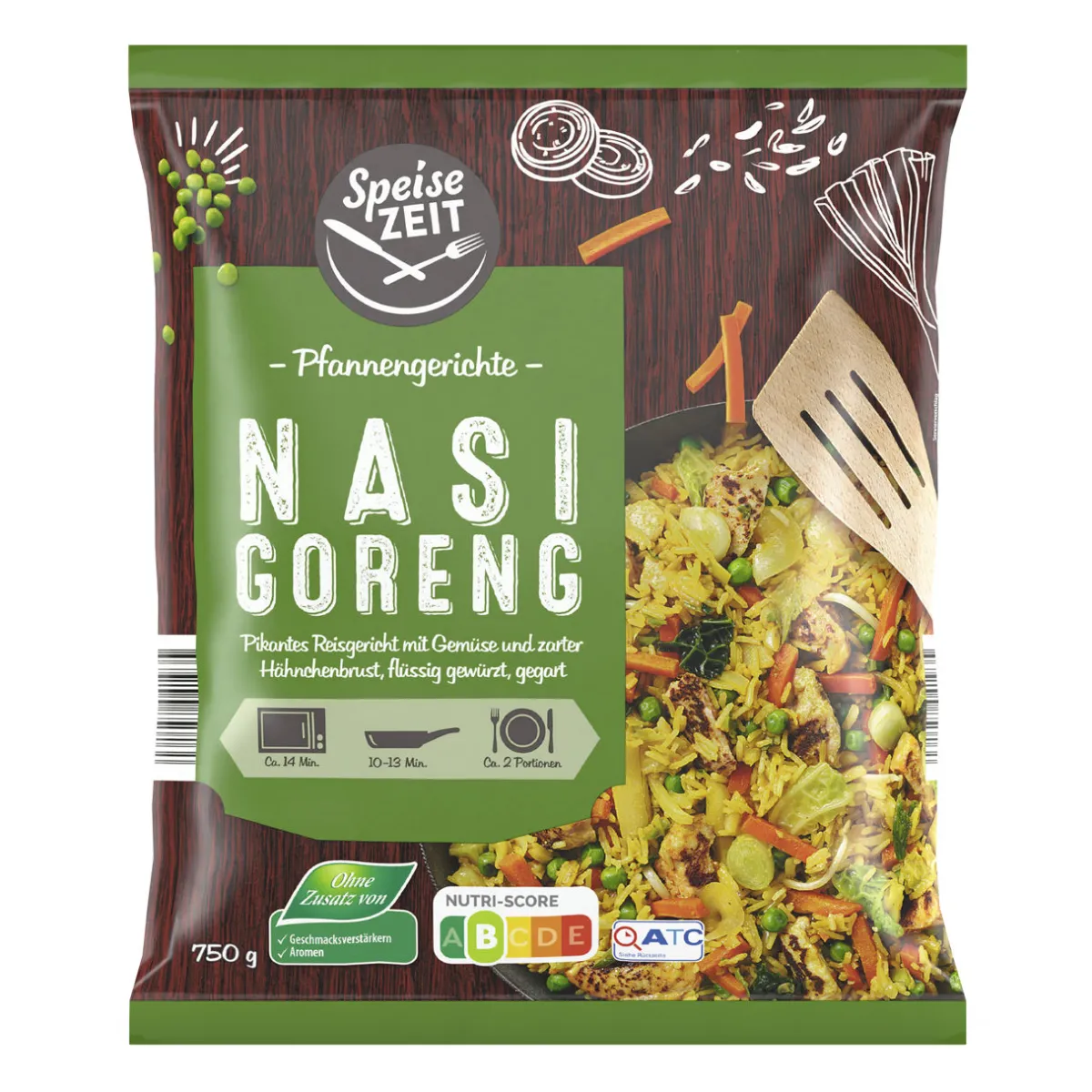 SPEISEZEIT Pfannengericht- Fertiggerichte Für Mikrowelle & Pfanne Bei Aldi Nord.