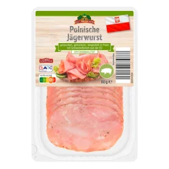 GUT DREI EICHEN Polnische Wurstspezialität- Schweinefleisch Bei Aldi Nord.|Wurstaufschnitt & Streichwurst Bei Aldi Nord.