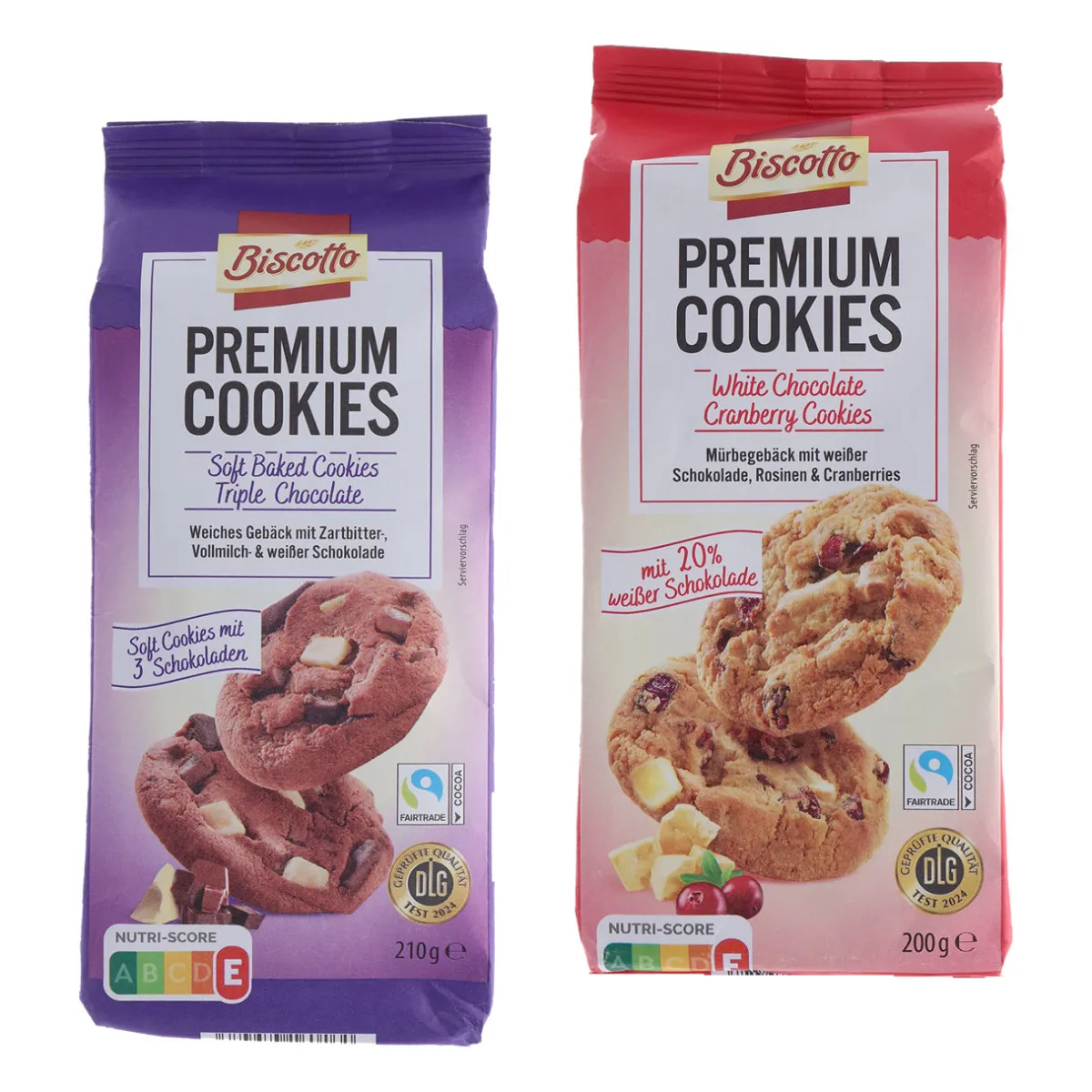 BISCOTTO Premium Cookies- Kekse & Cookies Bei Aldi Nord.