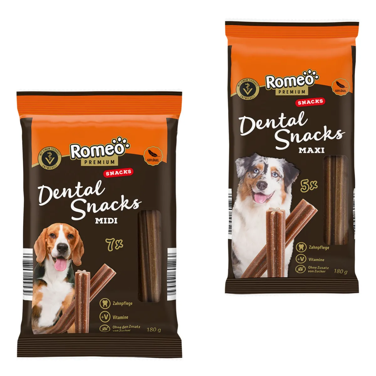ROMEO Premium-Dental-Snacks- Hundefutter & Leckerlies Bei Aldi Nord.