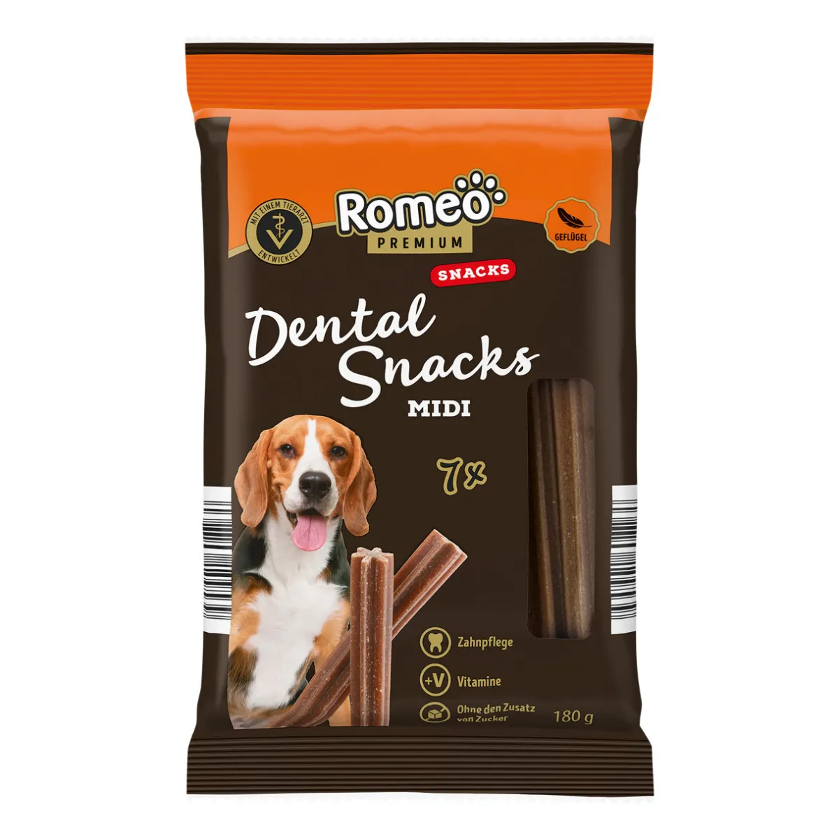 ROMEO Premium-Dental-Snacks- Hundefutter & Leckerlies Bei Aldi Nord.