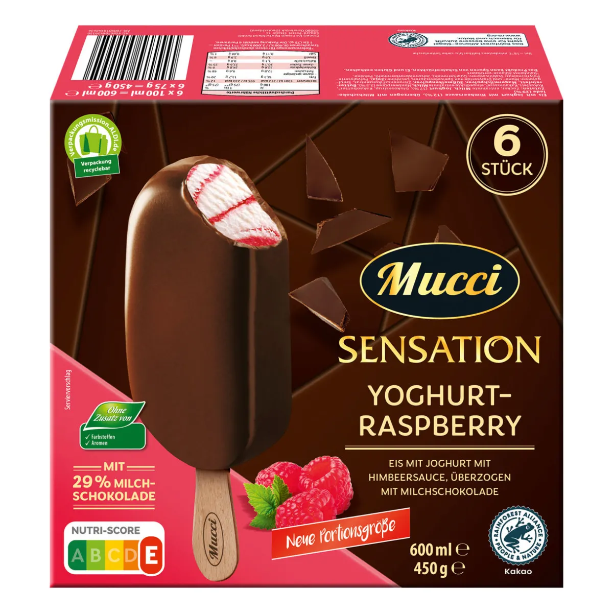 MUCCI Premium-Stieleis- Waffeleis & Eis Am Stiel Bei Aldi Nord.