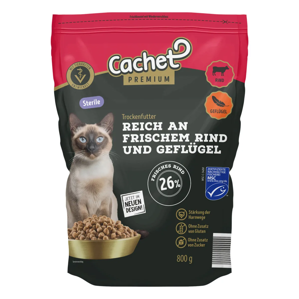 CACHET Premium-Trockenfutter- Katzenfutter & Katzenstreu Bei Aldi Nord.