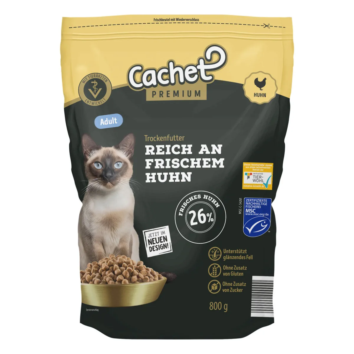 CACHET Premium-Trockenfutter- Katzenfutter & Katzenstreu Bei Aldi Nord.