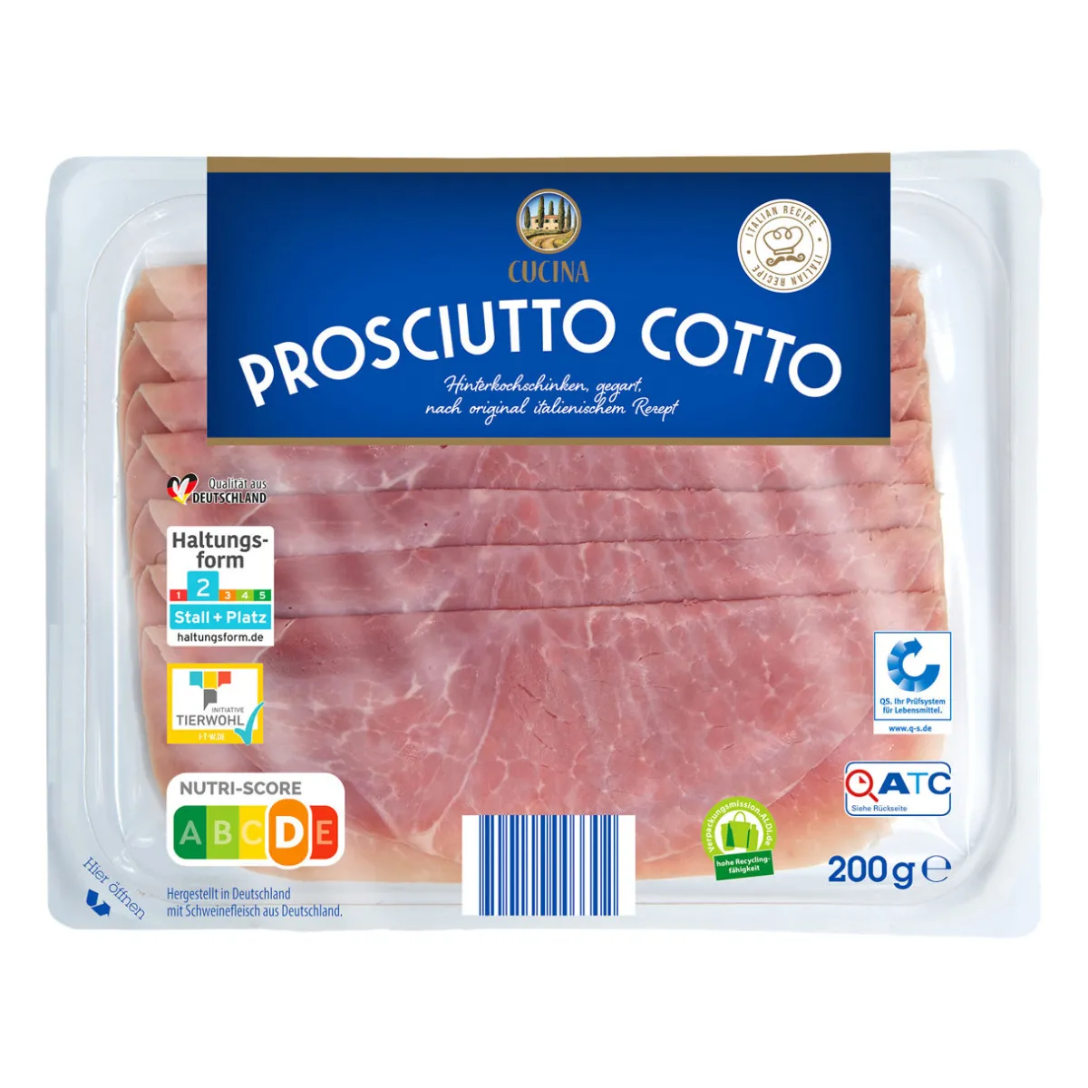 CUCINA Prosciutto Cotto- Schinken & Salami Bei Aldi Nord.