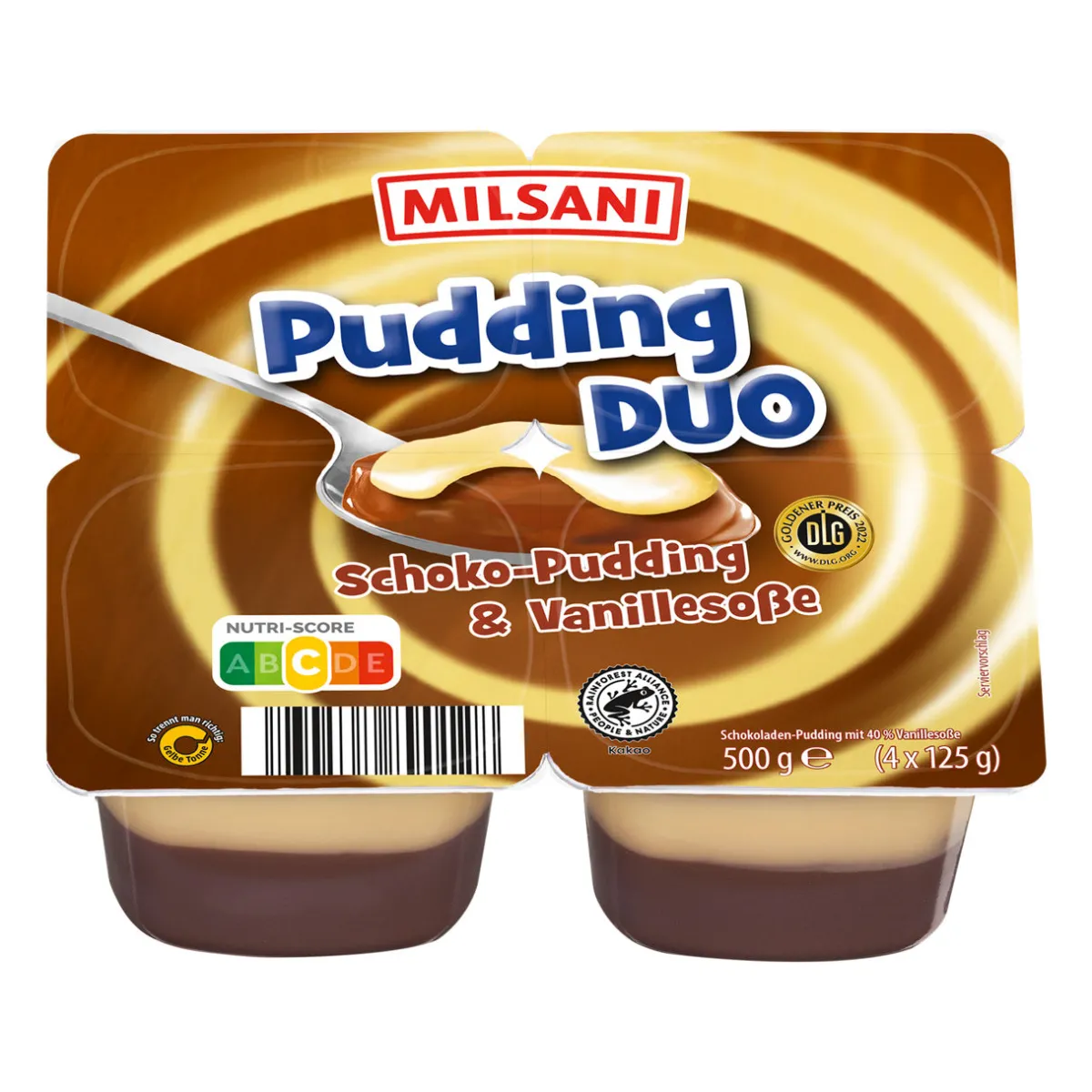 MILSANI Pudding-Duo- Joghurt, Quark & Milchdesserts Bei Aldi Nord.