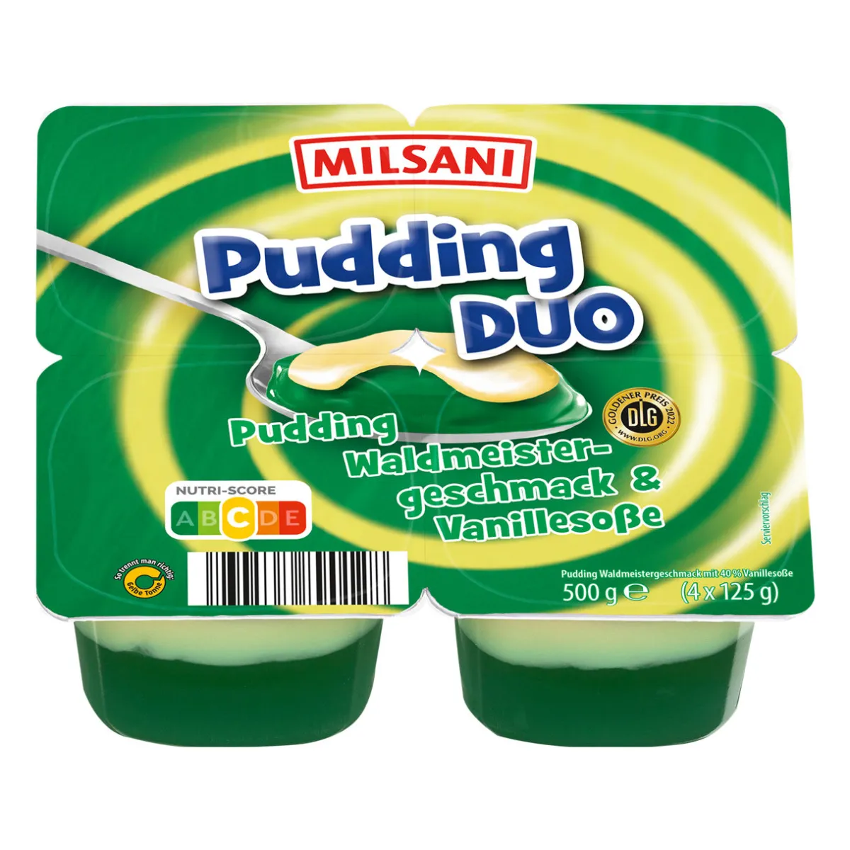 MILSANI Pudding-Duo- Joghurt, Quark & Milchdesserts Bei Aldi Nord.