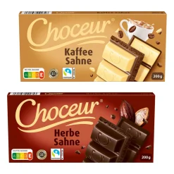 CHOCEUR Purer Genuss- Schokolade Bei Aldi Nord.