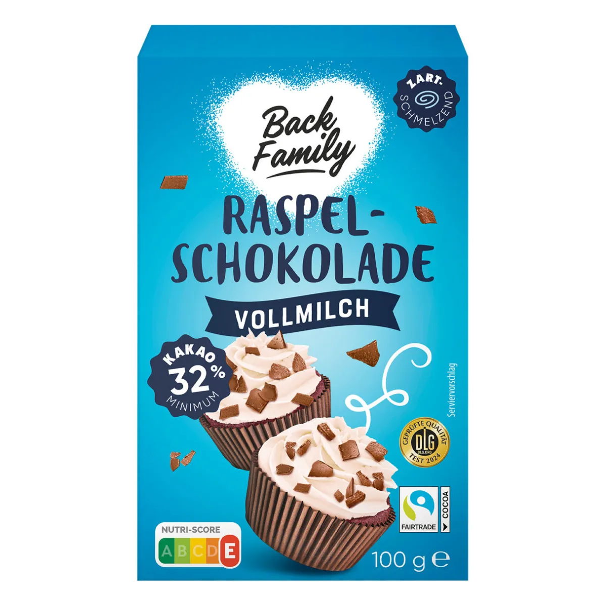 BACK FAMILY Raspelschokolade- Eisbecher & Eis-Toppings Bei Aldi Nord.