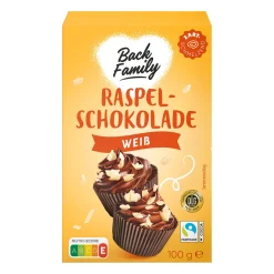 BACK FAMILY Raspelschokolade- Eisbecher & Eis-Toppings Bei Aldi Nord.