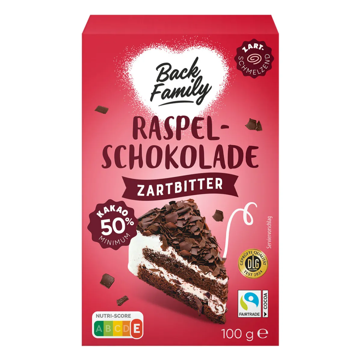 BACK FAMILY Raspelschokolade- Eisbecher & Eis-Toppings Bei Aldi Nord.