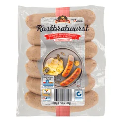 GUT DREI EICHEN Rostbratwurst- Würstchen & Snackwurst Bei Aldi Nord.