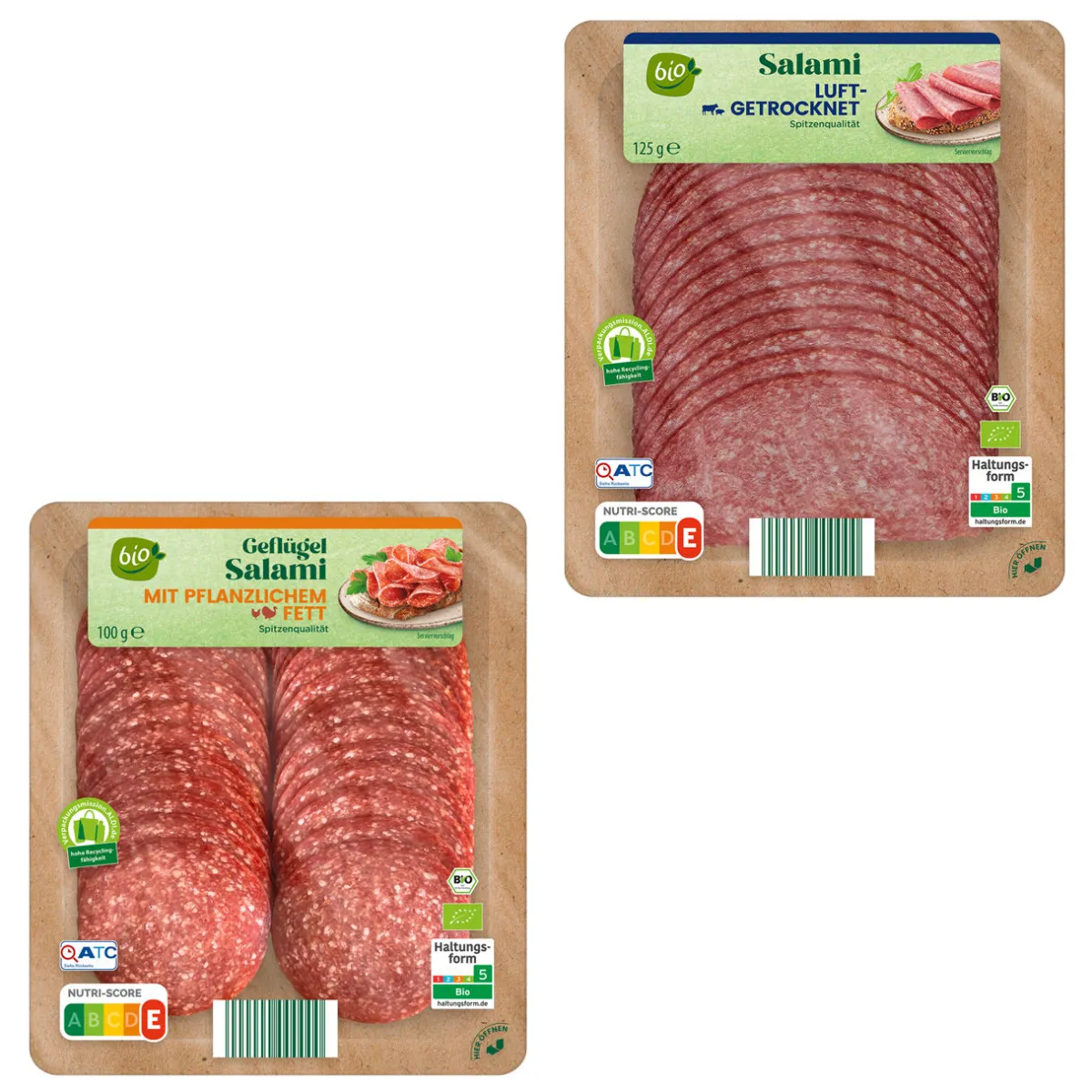 BIO Salami- Schinken & Salami Bei Aldi Nord.