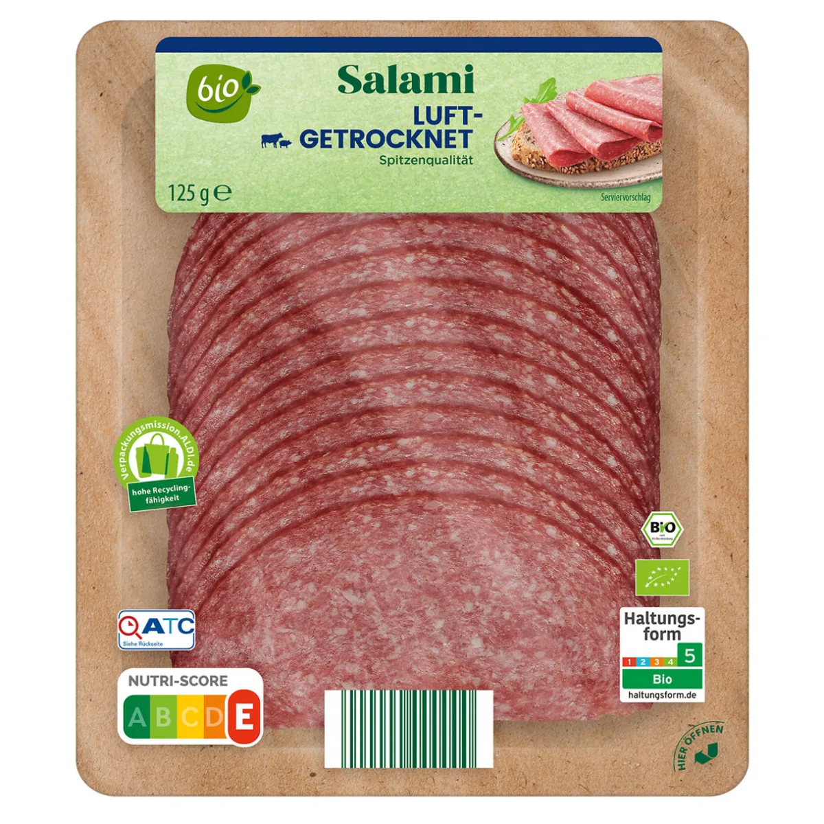 BIO Salami- Schinken & Salami Bei Aldi Nord.