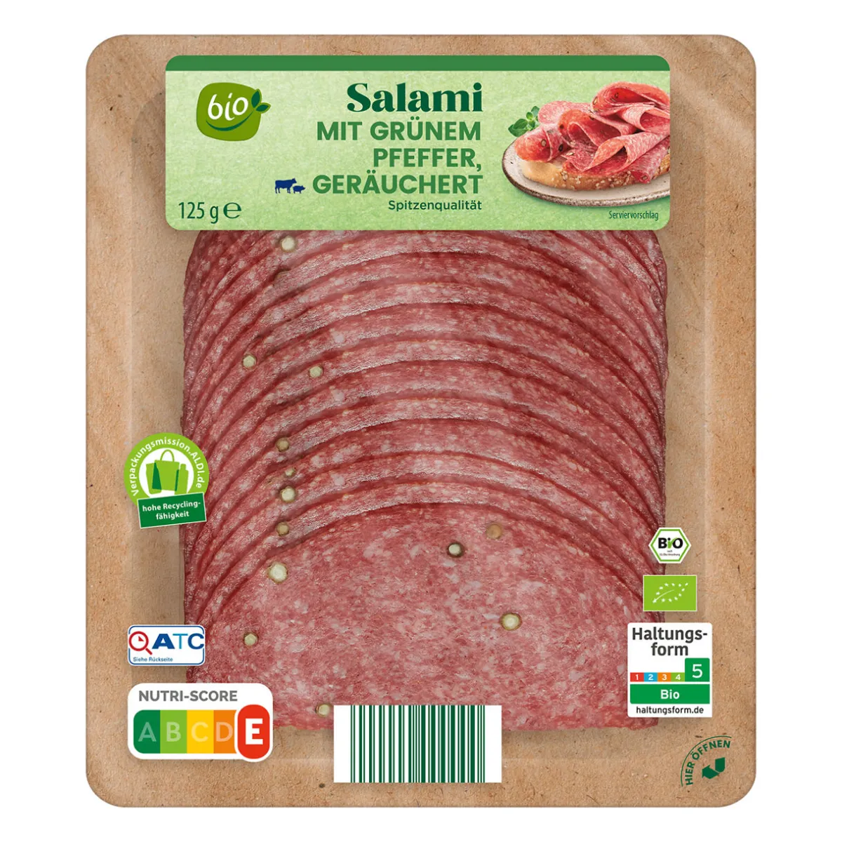 BIO Salami- Schinken & Salami Bei Aldi Nord.